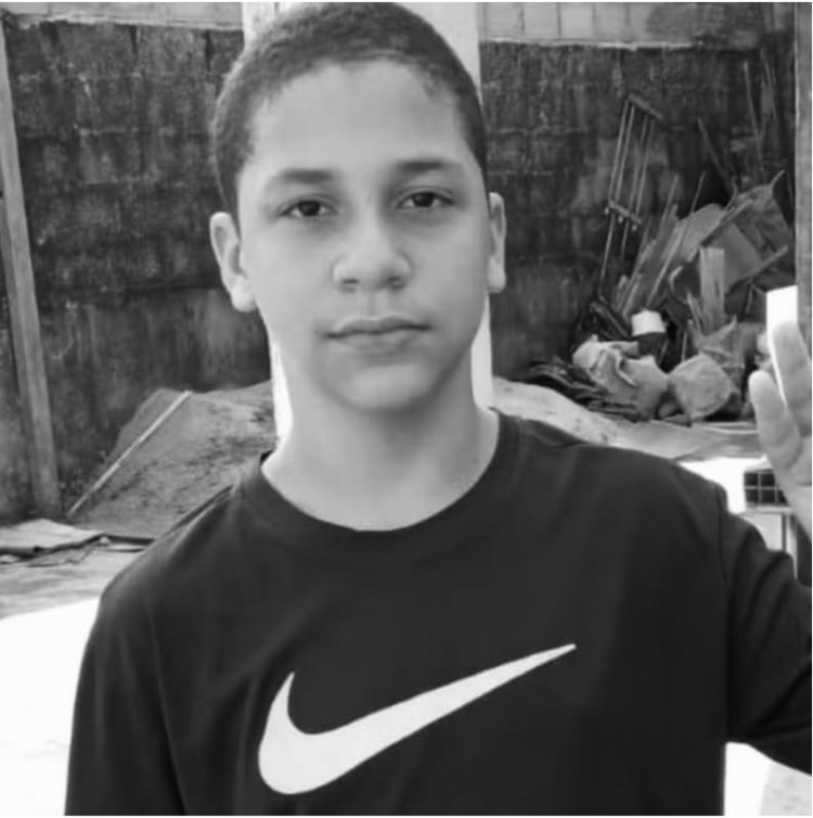 Jovem de 13 anos, morreu após ter sido agredido por estudantes na escola em que estudava, em Praia Grande, litoral de São Paulo