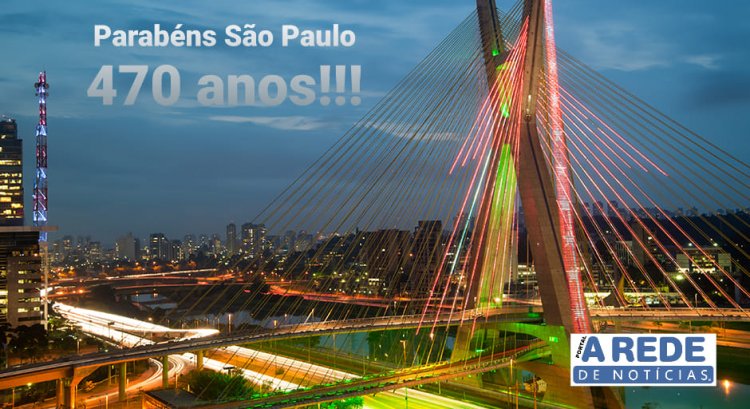 Cidade de São Paulo completa 470 anos