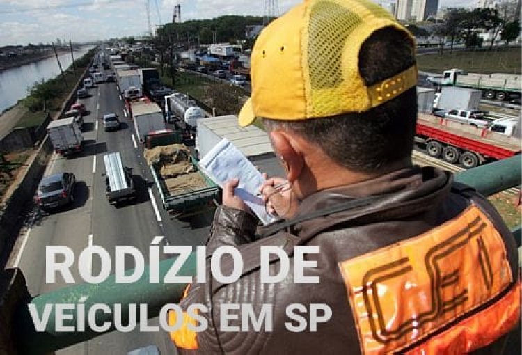 Atenção ao Rodízio de veículos neste final de ano na cidade de São Paulo