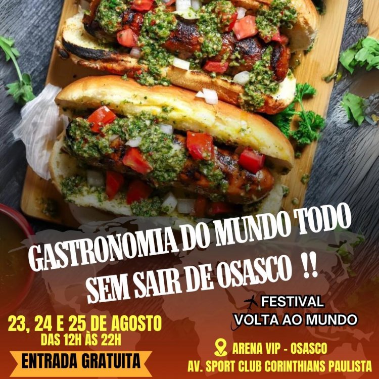 Osasco receberá pela primeira vez o Festival Volta ao Mundo